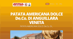 Desktop Screenshot of patataamericana.it